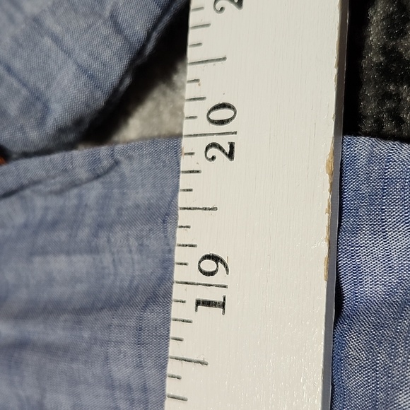 BUCKLE BLACK NO. 48 TAILORED FIT PEARL WHITE SNAP-BUTTON LONG-SLEEVED SHIRT M - Picture 8 of 14